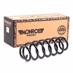 Coil spring; MONROE; Coil spring with constant wire diameter; for VOLKSWAGEN, AUDI, SEAT, VW, KIA; 1J0511115AJ, 1J0511115L