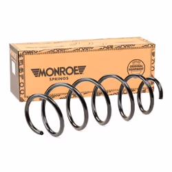 Coil spring; MONROE; Coil spring with constant wire diameter; for FORD; 1329549