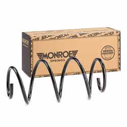 Coil spring; MONROE; Coil spring with constant wire diameter; for RENAULT, NISSAN; 8200127288, 8200140544, 8200140545