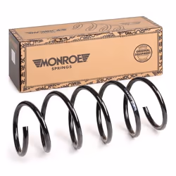 Coil spring; MONROE; Coil spring with constant wire diameter; for RENAULT; 7700417225, 7700417226, 8200193018, 8200193020