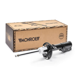 MONROE G8289 Shock absorber Gas Pressure Twin-Tube Suspension Strut Top pin, Bottom Clamp FORD: FIESTA 6, FIESTA 6 Van, B-Max