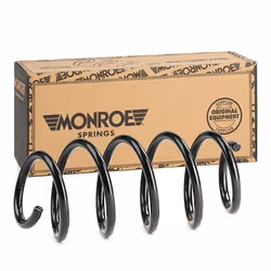 Coil spring; MONROE; Coil spring with constant wire diameter; for VOLKSWAGEN, VW; 1K0411105DG
