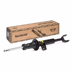 Shock absorber; MONROE; Gas Pressure Twin-Tube Spring-bearing Damper Top pin, Bottom Fork; for BMW; 31316775575, 31316777203, ...