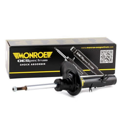 MONROE 742208SP Shock absorber Gas Pressure Twin-Tube Suspension Strut Top pin, Bottom Clamp PEUGEOT: 2008 Estate