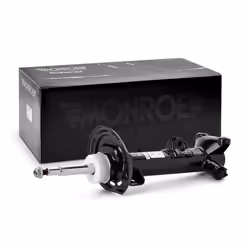 Shock absorber; MONROE; Gas Pressure Electronically adjustable shock strength Suspension Strut Bottom Plate, Top pin; for MER ...