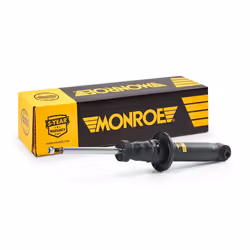 Shock absorber; MONROE; Gas Pressure Twin-Tube Suspension Strut Bottom eye, Top pin; for BMW; 33526796317, 33526796422