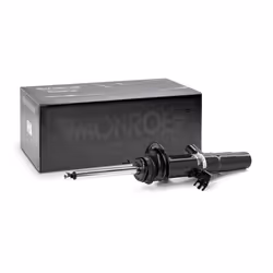 Shock absorber; MONROE; Gas Pressure Electronically adjustable shock strength Suspension Strut Top pin, Bottom Clamp; for BMW ...