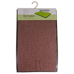 Sentry Barrington Cotton Washable Mat 40x60cm Dark Brown
