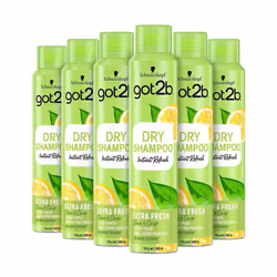 Schwarzkopf got2b Fresh It Up Extra Fresh Dry Shampoo 200ml Pack Of 6