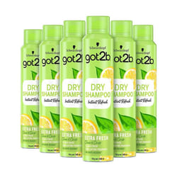 Schwarzkopf got2b Fresh It Up Extra Fresh Dry Shampoo 200ml Pack Of 6