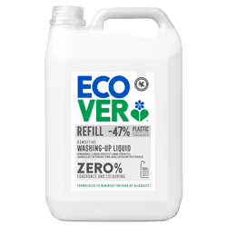 Zero Washing Up Liquid Refill, 5L