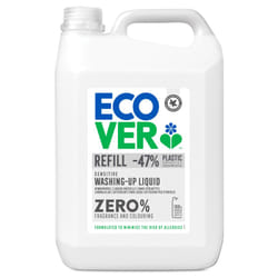 Zero Washing Up Liquid Refill, 5L