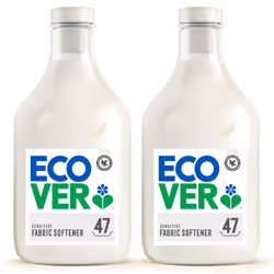 Zero Fabric Softener for Sensitive Skin, Baby Fabric Softener, 2 x 47 Washes, 2 x 1.43L (Pack of 2)