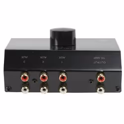 HQ ASWITCH-3 audio switch Black
