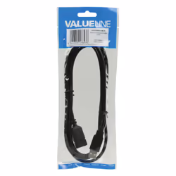 Valueline VLCP60010B20 USB cable USB 2.0 2 m USB A Black