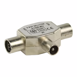 Valueline coax/2x coax coaxial connector 1 pc(s)