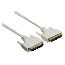 Valueline VLCP52100I20 parallel cable Ivory 2 m