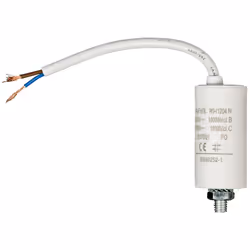 Fixapart W9-11204N, Fixed capacitor, Cylindrical, White, 4000 nF, 5%, 450 V