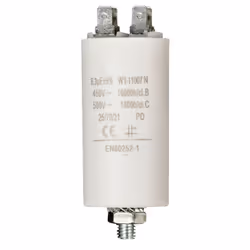 Fixapart W1-11007N, Fixed capacitor, Cylindrical, White, 6300 nF, 5%, 450 V