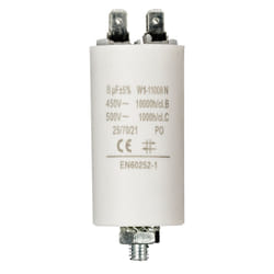 Fixapart W1-11008N capacitor White Fixed capacitor Cylindrical