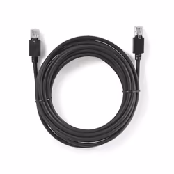 Nedis CCBW85210AT50, 5 m, Cat6, F/UTP (FTP), RJ-45, RJ-45, Black