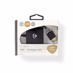 Nedis CCBW34900AT02 video cable adapter 0.2 m VGA (D-Sub) HDMI Type A (Standard) Anthracite - Additional view 3