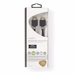 Nedis CVBW34000AT10 HDMI cable 1 m HDMI Type A (Standard) Anthracite - Additional view 3