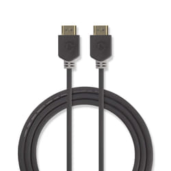 Nedis CVBW34000AT20 HDMI cable 2 m HDMI Type A (Standard) Anthracite