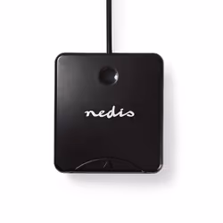 Nedis CRDRU2SM1BK, Black, Plastic, USB 2.0, 62 mm, 69 mm, 16 mm