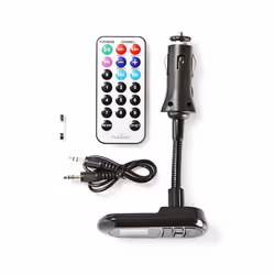 Nedis CATR100BK FM transmitter Black