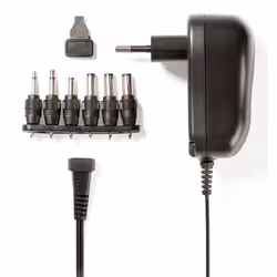 Nedis ACPA001, Universal, Indoor, 100/240 V, 12 W, 3/12 V, 1 A