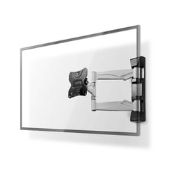 Nedis TVWM5510BK TV mount/stand 106.7 cm (42") Silver, Black