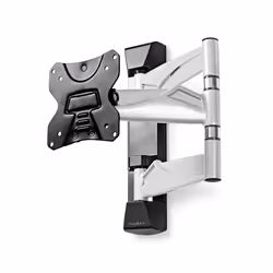 Nedis TVWM5510BK TV mount/stand 106.7 cm (42") Silver, Black