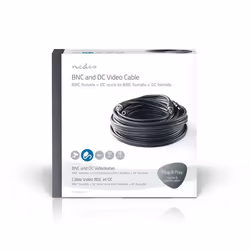Nedis CCTVCA10BK100 signal cable 10 m Black - Additional view 3