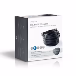 Nedis CCTVCA10BK200 signal cable 20 m Black - Additional view 4