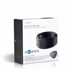 Nedis CCTVCA10BK500 signal cable 50 m Black - Additional view 4