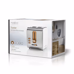 Nedis KABT510EWT toaster 6 2 slice(s) 900 W White - Additional view 5