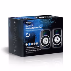 Nedis GSPR20020BK loudspeaker 1-way Blue, Black Wired 10 W - Additional view 6