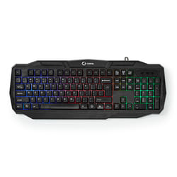 Nedis GKBD100BKUS keyboard Gaming USB QWERTY US International Black