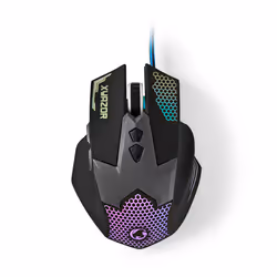 Nedis GMWD200BK mouse Gaming Right-hand Optical 2400 DPI - Additional view 5