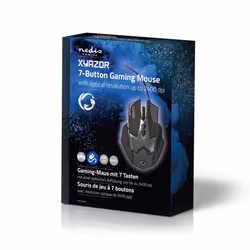 Nedis GMWD200BK mouse Gaming Right-hand Optical 2400 DPI - Additional view 7