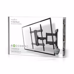 Nedis TVWM6570BK TV mount/stand 2.29 m (90") Black - Additional view 5