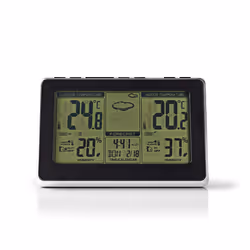 Nedis WEST400BK, Black, Silver