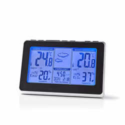 Nedis WEST400BK digital weather station Black, Silver - Additional view 6