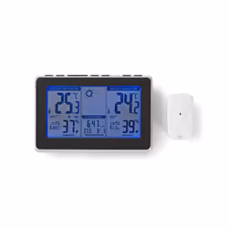 Nedis WEST400BK digital weather station Black, Silver - Additional view 8