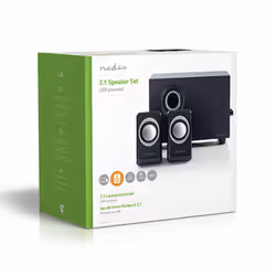 Nedis CSPR10021BK speaker set 16 W PC Black 2.1 channels - Additional view 6