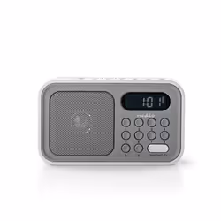 Nedis RDFM2200WT, Grey, White