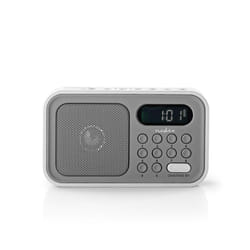 Nedis RDFM2200WT radio Grey, White