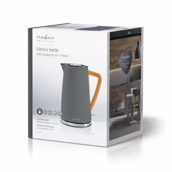 Nedis KAWK510EGY electric kettle 1.7 L 2200 W Grey - Additional view 6