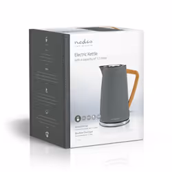 Nedis KAWK510EGY electric kettle 1.7 L 2200 W Grey - Additional view 7